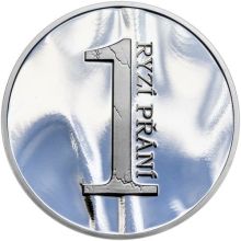 Ryzí přání S VĚNOVÁNÍM - velká stříbrná medal 1 Oz